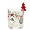 Acrylic Holiday Tree Drink Markers - Set of Four