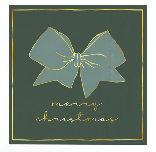Napkins  - Cocktail Napkins Bow