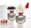 Acrylic Holiday Tree Stir Sticks - Set of Four