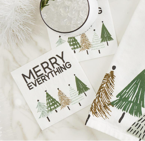Napkins  - Cocktail Napkins Merry Everything