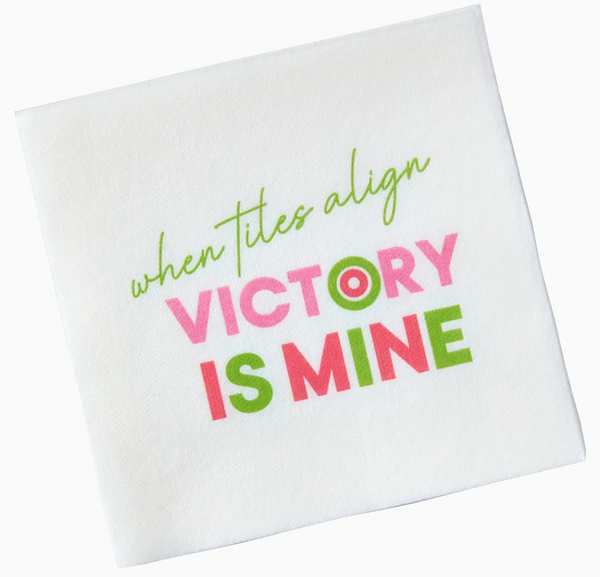 Oh My Mahjong - Victory Beverage Napkins