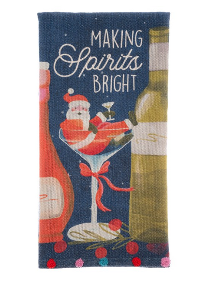 Hand Towel - Making Spirits Bright