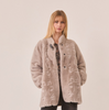Coat - Zinnia Fur Coat w/Brooch