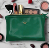 Travel Bag -  Classic Toiletry Case in Emerald Velvet