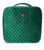 Travel Bags - Mini Diva Makeup Case - Emerald Velvet