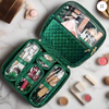 Travel Bags - Mini Diva Makeup Case - Emerald Velvet