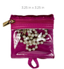 Travel Bag - Getaway Jewelry Case - Fuchsia Velvet