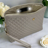 Travel Bag - Getaway Litt Makeup Case - Pearl Quilted