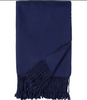 Throw - Luxxe Fringe Throw - Several colors to Choose From