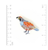 Trovelore - Valley Quail Brooch Pin