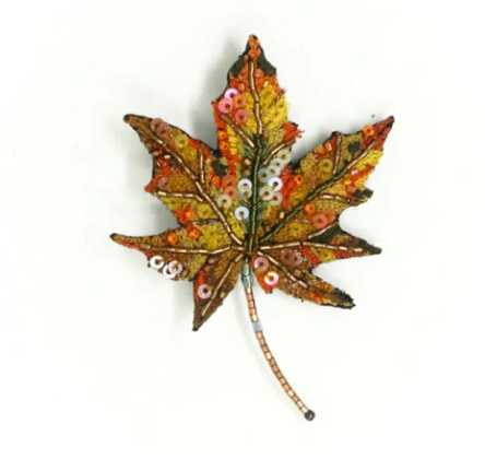 Trovelore - North Wind Maple Leaf Brooch Pin