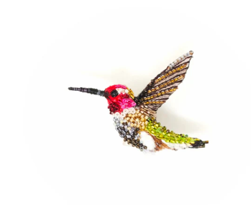 Trovelore - Sparkling Hummingbird Brooch Pin