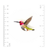 Trovelore - Sparkling Hummingbird Brooch Pin