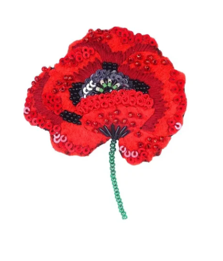Trovelore - Poppy Brooch Pin