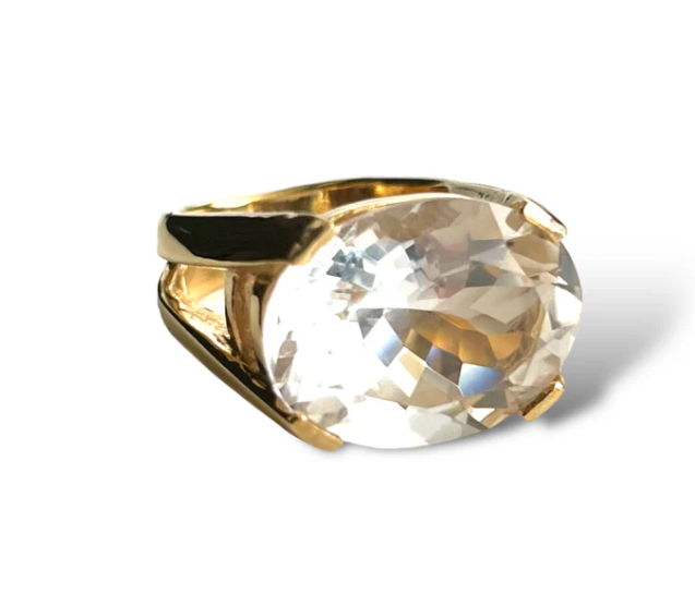 Dina Mackney - Faceted Maxi Cocktail Ring