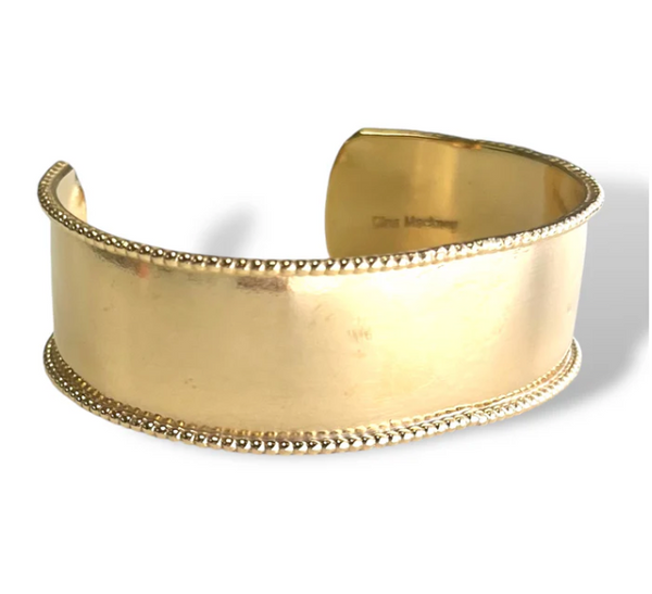 Dina Mackney - Edged Gold Cuff