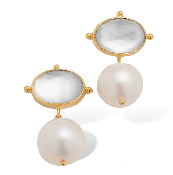Dina Mackney - Pearl Drop Earrings