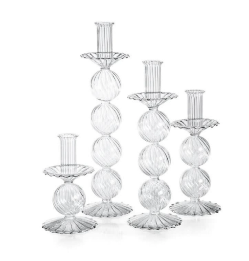 Candlesticks - San Marco Swirl Taper Holders - Several Sizes