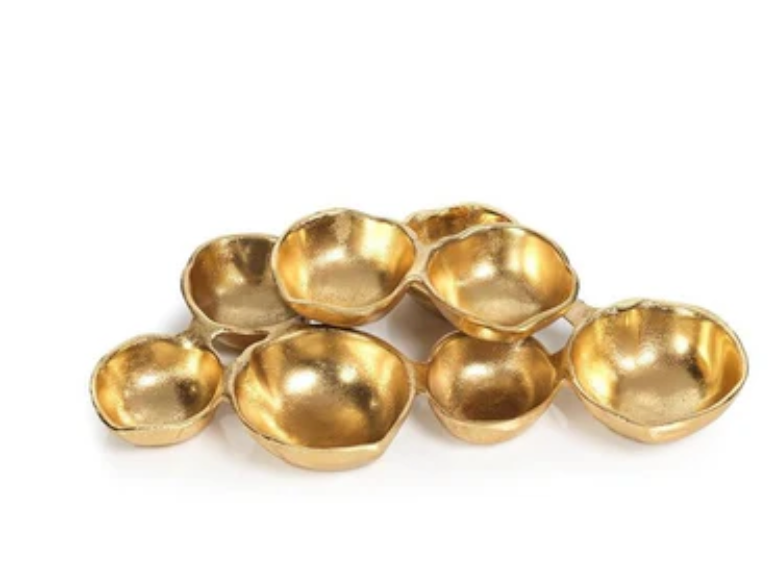 Small Cluster of 8 Serving Bowls