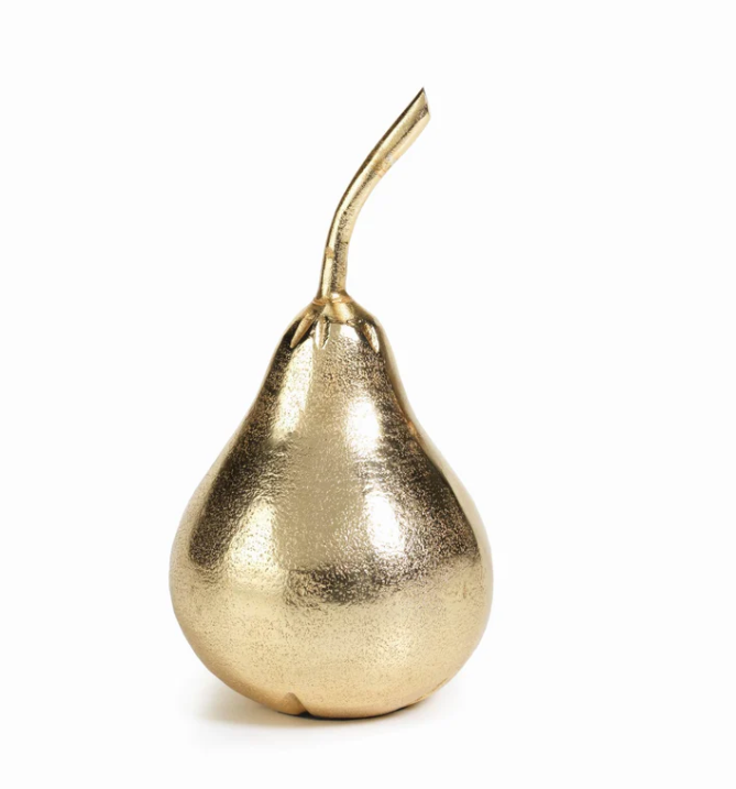Golden Decorative Fruit - Pear or Apple