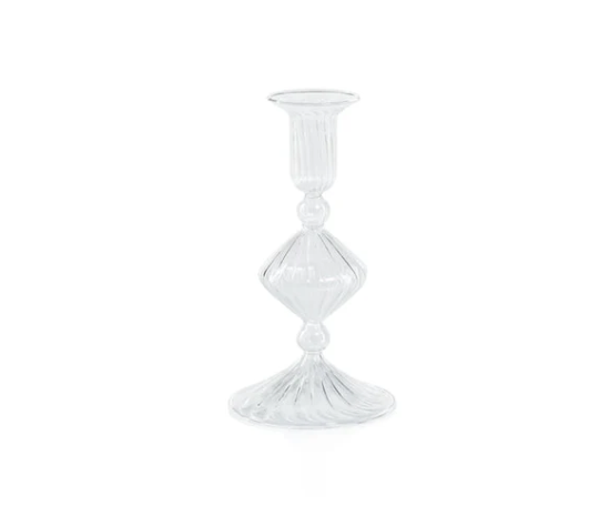 Candlesticks - Candeliere Glass Taper Holders