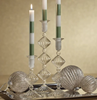 Candlesticks - Candeliere Glass Taper Holders