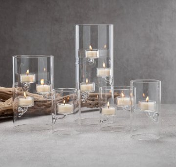 Suspended Glass Tealight Holder
