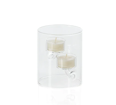 Suspended Glass Tealight Holder