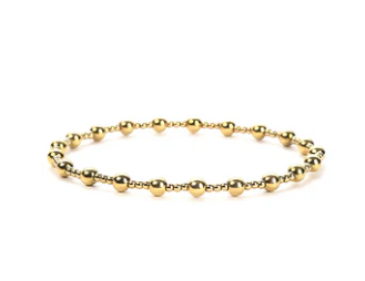Bracelet - Gold Bead Bracelet