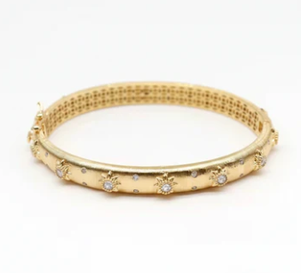 Bracelet - Starlight Bangle - Clear