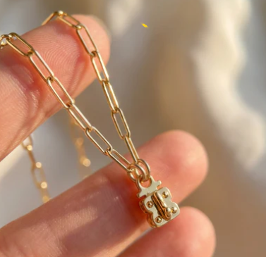 Vignette Necklace - Mini Paperclip Chain - Various Lengths