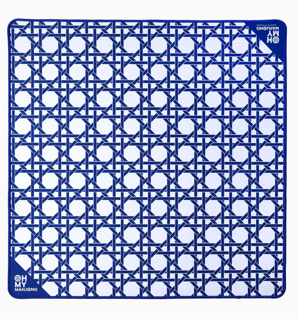 Oh My Mahjong - Mini Blue Cane Mat