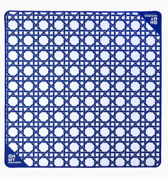 Oh My Mahjong - Mini Blue Cane Mat
