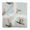 Mallory Ducks Baby Blanket - Blue or Pink