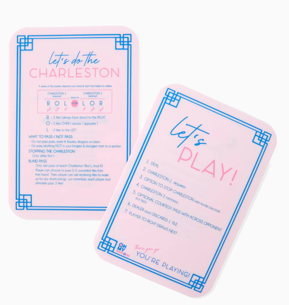 Oh My Mahjong - Light Pink Shufflers