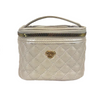 Travel Bag - Getaway Jewelry Case - Pearl Quilted