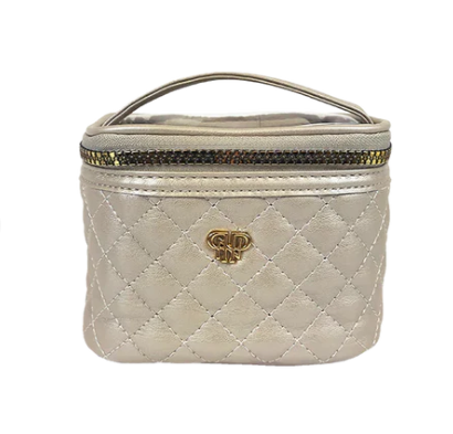 Travel Bag - Getaway Jewelry Case - Pearl Quilted
