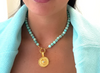 Dina Mackney - Turquoise Sundail Necklace