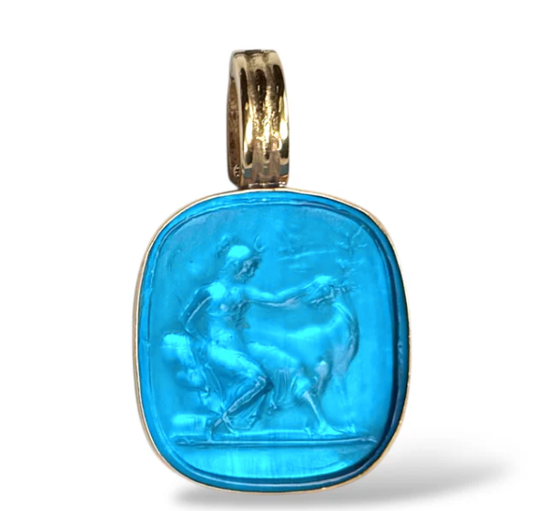 Dina Mackney - Enhancer Diana & The Deer Intaglio