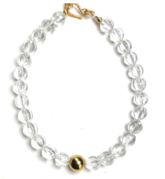 Dina Mackney - Carved Quartz Necklace