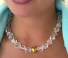 Dina Mackney - Carved Quartz Necklace