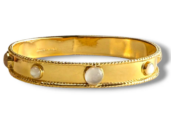 Dina Mackney - Pearl Bangle Bracelet