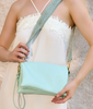 Purse - Izzy Crossbody w/Guitar Strap in Taupe