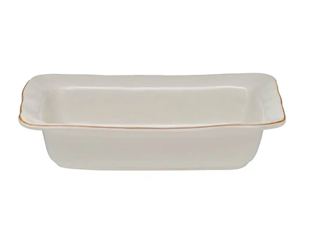 Skyros - Cantaria Rectangular Bakers in Ivory - 3 Sizes