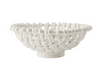 Skyros - Hand Woven Round Basket in Matte White