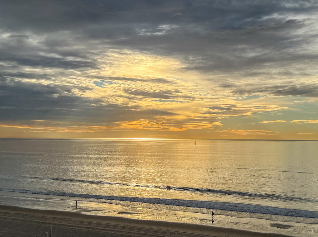 Notecards - Morning Beach Walk By Colleen Kerrigan