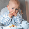 The Grayson Bib Collection - Brush Stripes - 4-6Years
