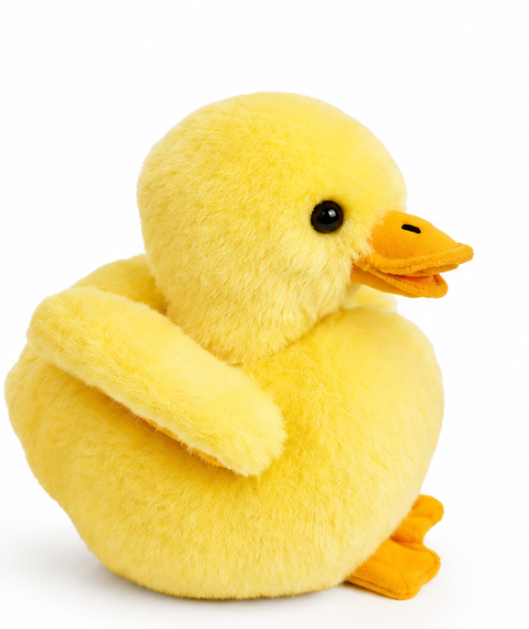Mini Yellow Plush Duckling