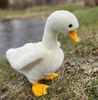 Plush White Mother Goose