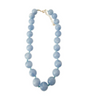 Necklace - Mabry Chunky Beaded Necklace- Lt Pink or Lt Blue